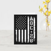 Aoc 2028 US-Flagge Karte (Gelbe Blume)