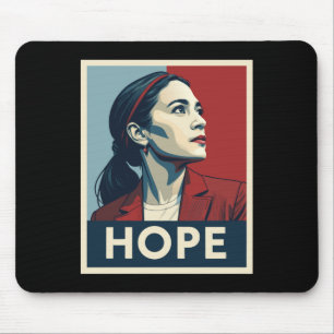 Aoc Alexandria Ocasio Cortez 2028 für den Präsiden Mousepad