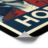 Aoc Alexandria Ocasio Cortez 2028 für den Präsiden Poster (Ecke)