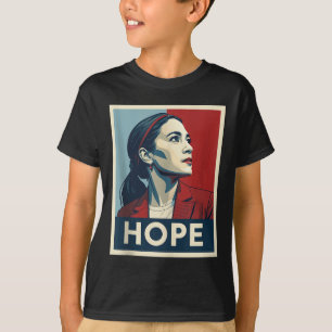 Aoc Alexandria Ocasio Cortez 2028 für den Präsiden T-Shirt