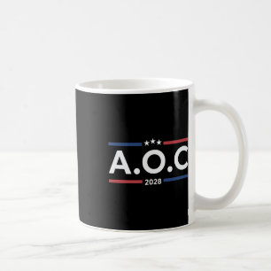 Aoc Alexandria Ocasio Cortez 2028 für Präsident El Kaffeetasse