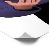 AOC - Alexandria Ocasio Cortez Feminist Poster (Ecke)