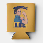 AOC alexandria ocasio cortez retro rosie Dosenkühler (Vorderseite)