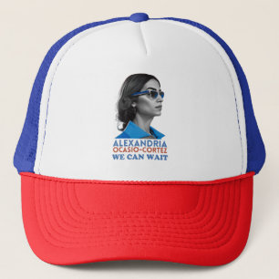 AOC Alexandria Ocasio Cortez Wir können nicht wart Truckerkappe