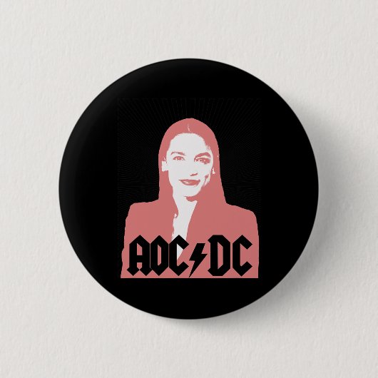 Aoc - Andria Ocasio-cortez - Latina Congress Button (Vorderseite)