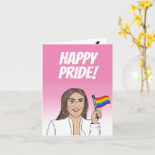 AOC Begrüßung Karte (Gelbe Blume)