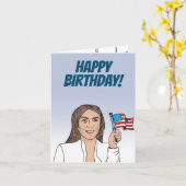 AOC Begrüßung Karte (Gelbe Blume)