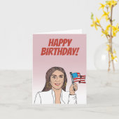 AOC Begrüßung Karte (Gelbe Blume)