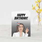 AOC Begrüßung Karte (Gelbe Blume)