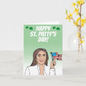 AOC Begrüßung Karte (Gelbe Blume)
