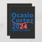 AOC DANKESKARTE (Vorne/Hinten)