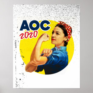 AOC die Nieterin 2020 Poster