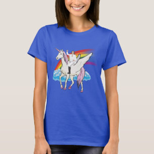 AOC EINHÖRNER UND REGENBÖGEN T-Shirt