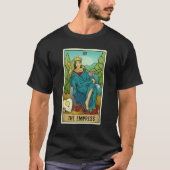 AOC Empress Tarot Card Halloween Kostüm AOC 2024 T-Shirt (Vorderseite)