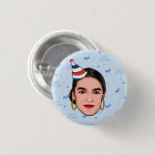 AOC GEBURTSTAG BUTTON (Vorne & Hinten)