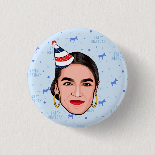 AOC GEBURTSTAG BUTTON (Vorderseite)