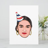 AOC GEBURTSTAG KARTE (Stehend Vorderseite)