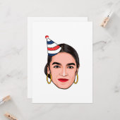 AOC GEBURTSTAG KARTE (Vorderseite/Rückseite Beispiel)