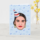 AOC GEBURTSTAG KARTE (Gelbe Blume)