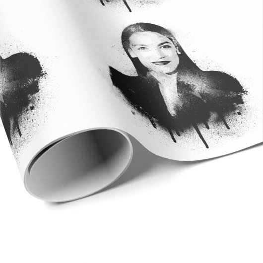 AOC Graffiti-Kunst Geschenkpapier (Rolleneckpunkt)
