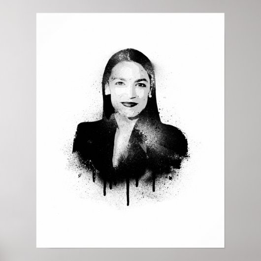 AOC Graffiti-Kunst Poster (Vorne)