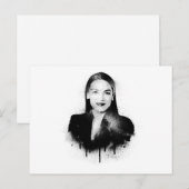 AOC Graffiti-Kunst Postkarte (Vorne/Hinten)