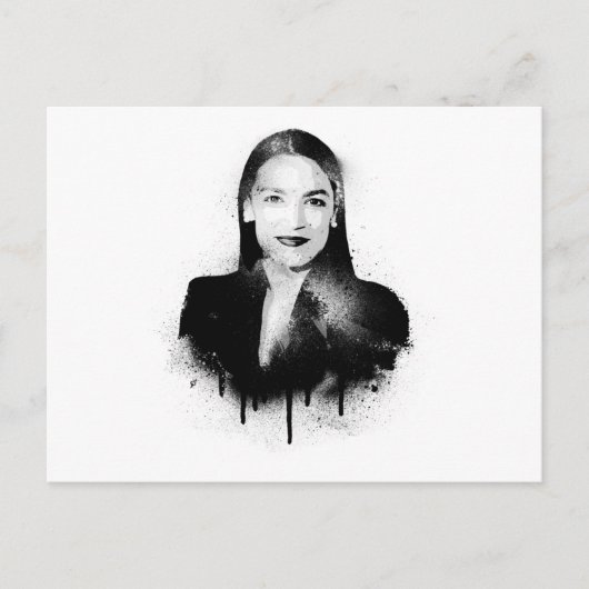 AOC Graffiti-Kunst Postkarte (Vorderseite)