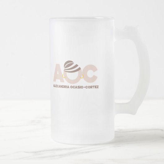 AOC HOFFNUNG MATTGLAS BIERGLAS (Rechts)