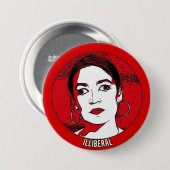 AOC Illiberal Button (Vorne & Hinten)