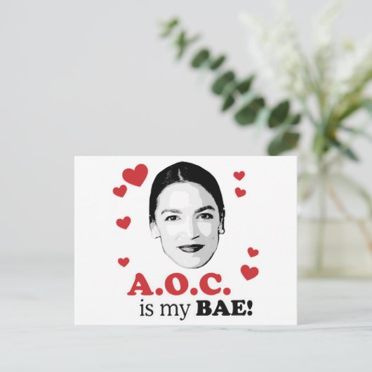 AOC ist meine BAE Postkarte (Stehend Vorderseite)