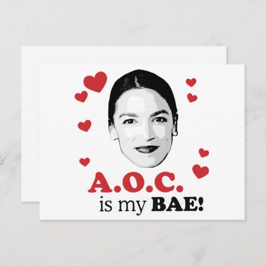 AOC ist meine BAE Postkarte (Vorne/Hinten)