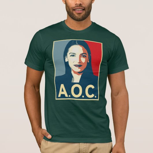 AOC-Poster T-Shirt (Vorderseite)
