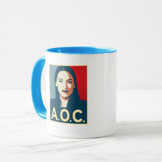 AOC Propaganda 2024 Tasse (Vorderseite Links)