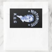 AOC RECHTECKIGER AUFKLEBER (Tasche)