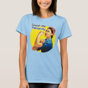 AOC The Riveter: Zerschlagt das Patriarchat T-Shirt