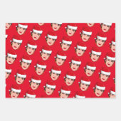 AOC Weihnachten Geschenkpapier Set (Vorderseite 3)