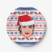 AOC Weihnachten Pappteller (Vorderseite)