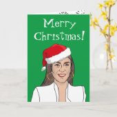 AOC-Weihnachtskarte Karte (Gelbe Blume)