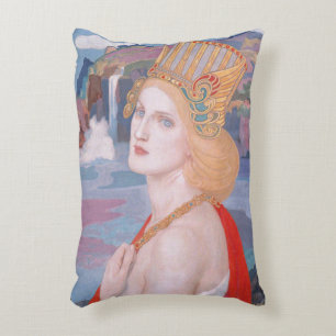 Aoife, c. 1914 von John Duncan Dekokissen