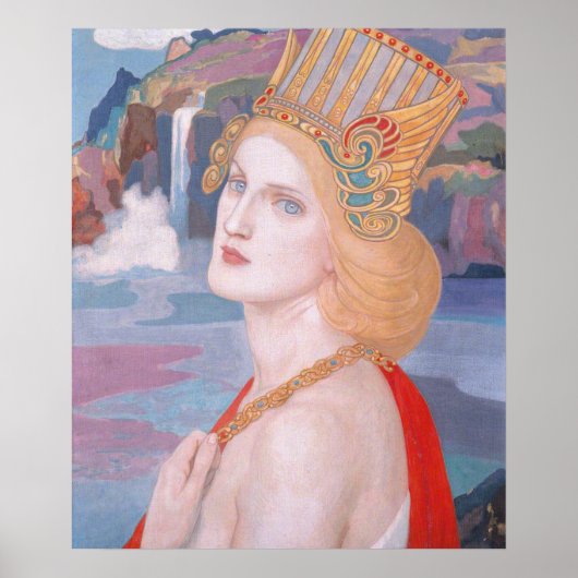 Aoife, c. 1914 von John Duncan Poster (Vorne)