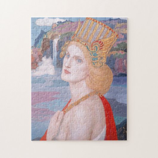 Aoife, c. 1914 von John Duncan Puzzle (Vertikal)