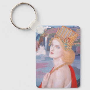 Aoife, c. 1914 von John Duncan Schlüsselanhänger