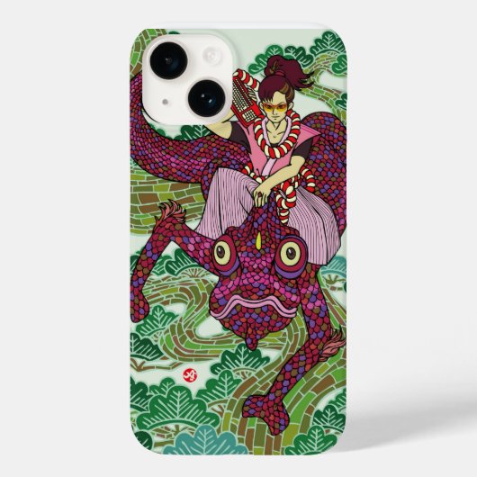 Aokimono. Chameleon レ オ Case-Mate iPhone Hülle (Rückseite)