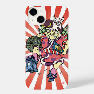 Aokimono. Daikoku der Sieben Lucky Gods ス キ 大 黒 プ Case-Mate iPhone 14 Hülle