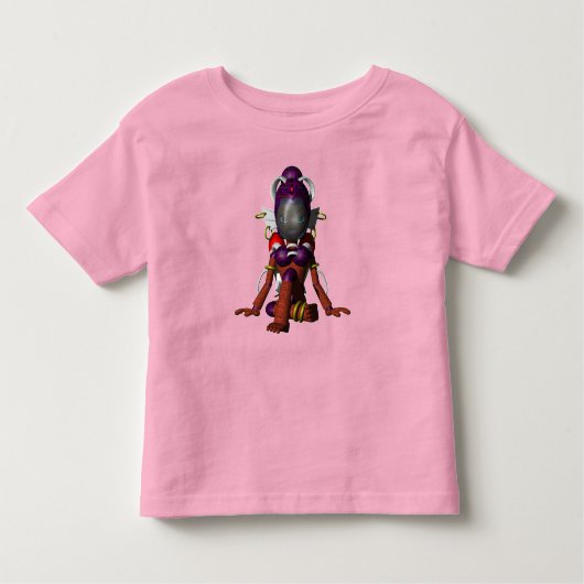 Aokimono. Suntan Dragon 3D 小 麦 肌 竜 三 次 元 Kleinkind T-shirt (Vorderseite)
