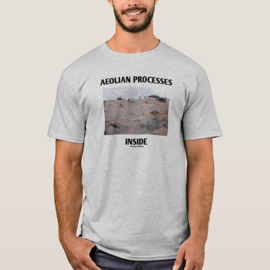 Äolische Prozesse im Inneren (felsige Landschaftse T-Shirt (Vorderseite)