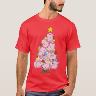 Aolotl Christmas Tree Ornament Fish Aolotl T-Shirt