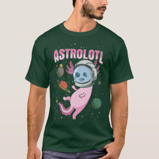 Aolotl Design für den Astronauten Lover T-Shirt