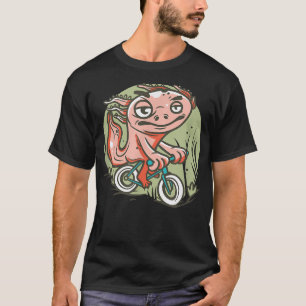 Aolotl Fahrrad Niedlich Aolotls Kawaii Japan A T-Shirt