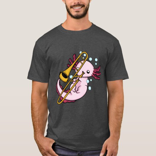 Aolotl Playingrombone Marching Band vintage T-Shirt (Vorderseite)